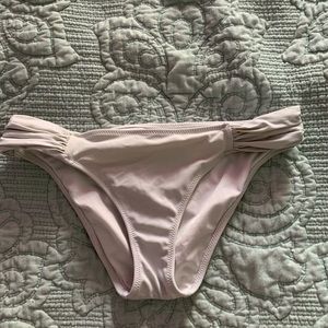 Victoria secret white bikini bottoms